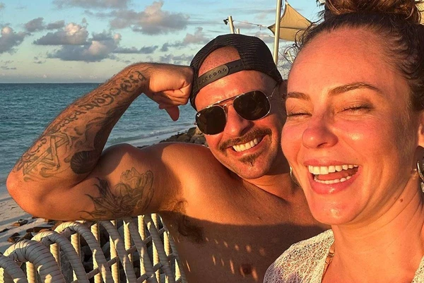 Paolla Oliveira e Diogo Nogueira  por Reprodução/Redes Sociais 