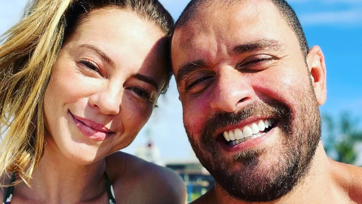 Paolla Oliveira e Diogo Nogueira  por Reprodução/Redes Sociais 