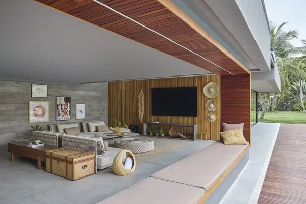 Veja a mansão de Paolla Oliveira e Diogo Nogueira por André Klotz / casavogue