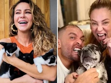 Imagem - Paolla Oliveira e Diogo Nogueira adotaram 18 pets durante o relacionamento; veja