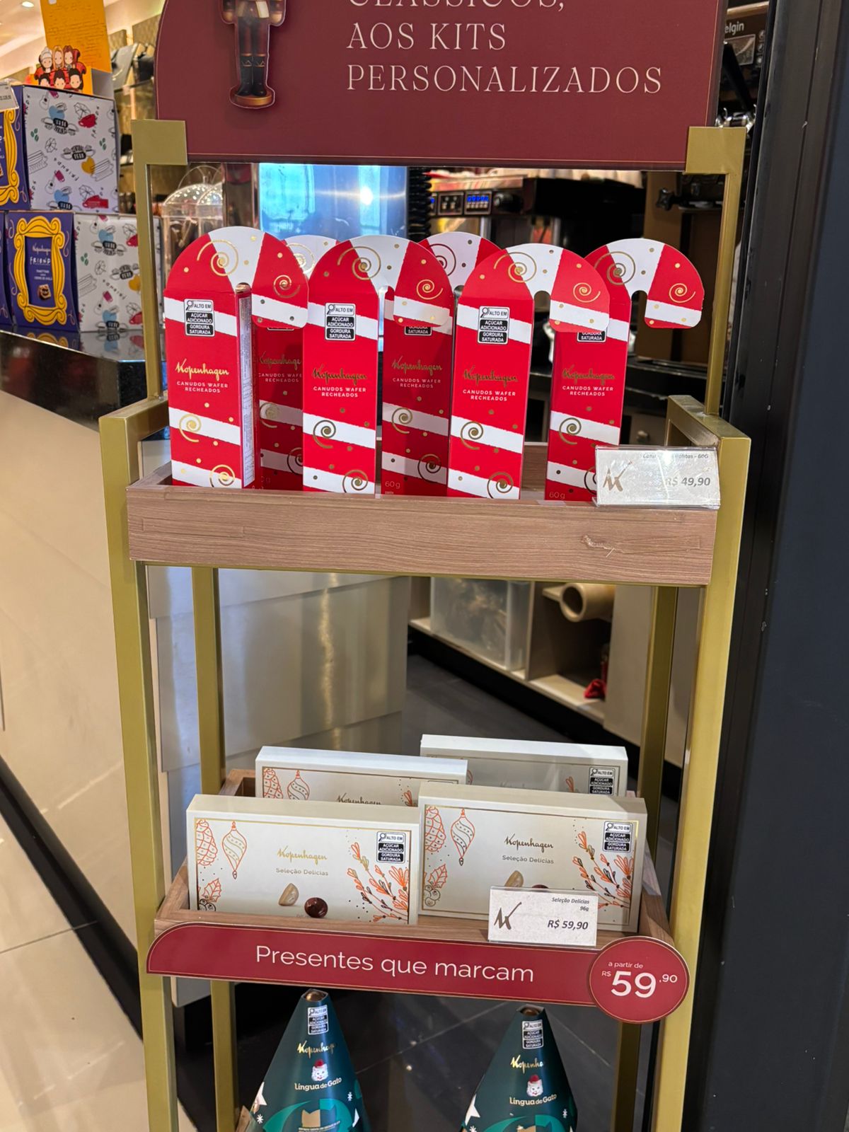 A Kopenhagen do Parque Shopping Bahia tem chocolates com valores a partir de R$49,90  por Divulgação