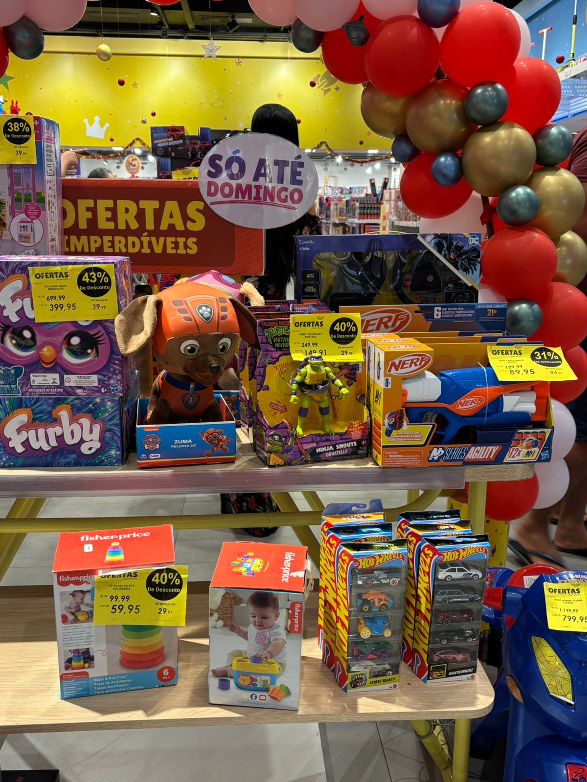 A RiHappy do Parque Shopping Bahia disponibiliza brinquedos a partir de R$29,95  por Divulgação