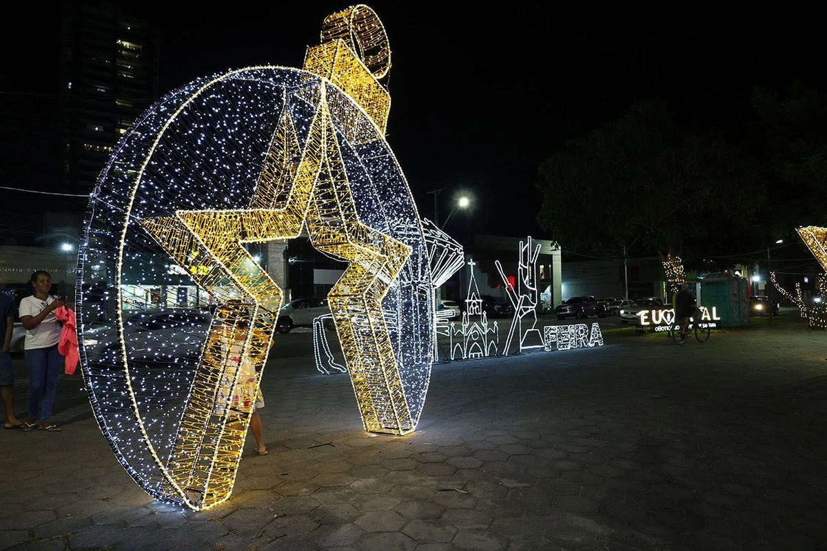 Decoração do Natal Encantado por ACM