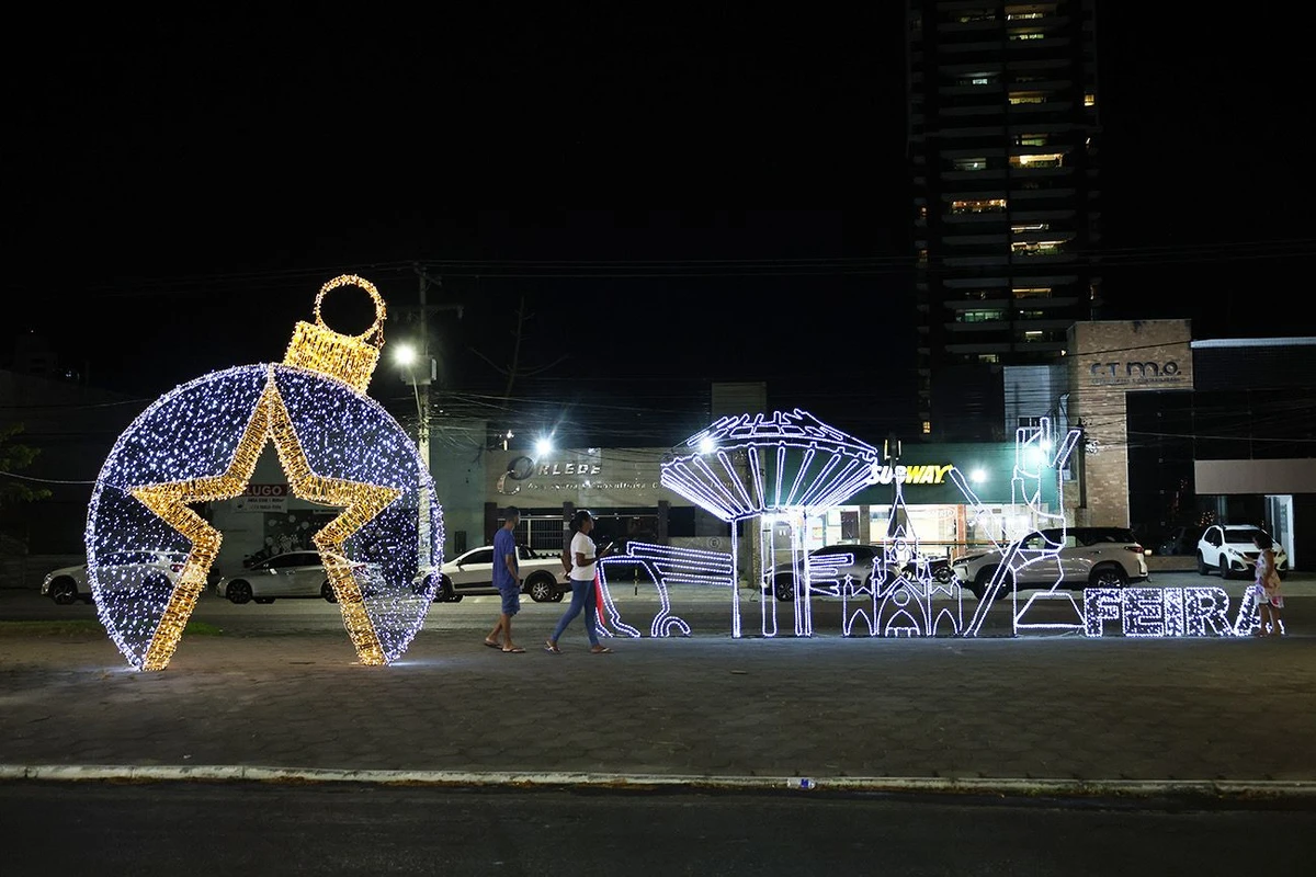 Decoração do Natal Encantado por ACM