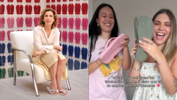 Ipanema é a principal concorrente das Havaianas no Brasil