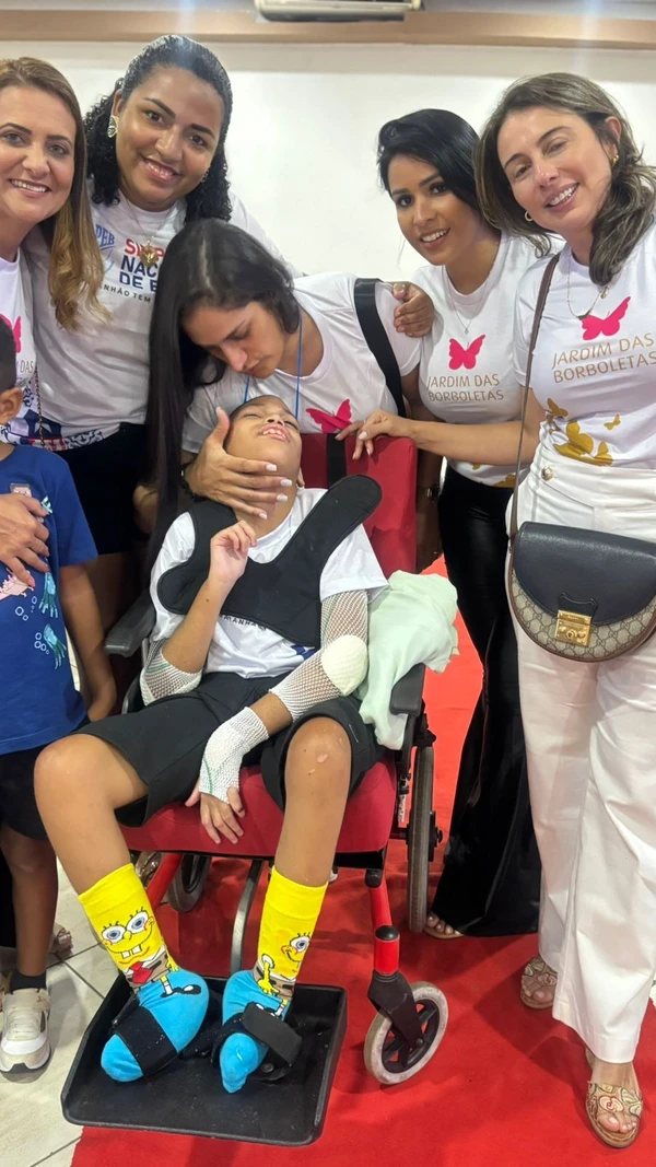 Jardim das Borboletas possui polos nas cidade de Caculé, na Bahia, e em São Paulo por Arquivo pessoal/Jardim das Borboletas