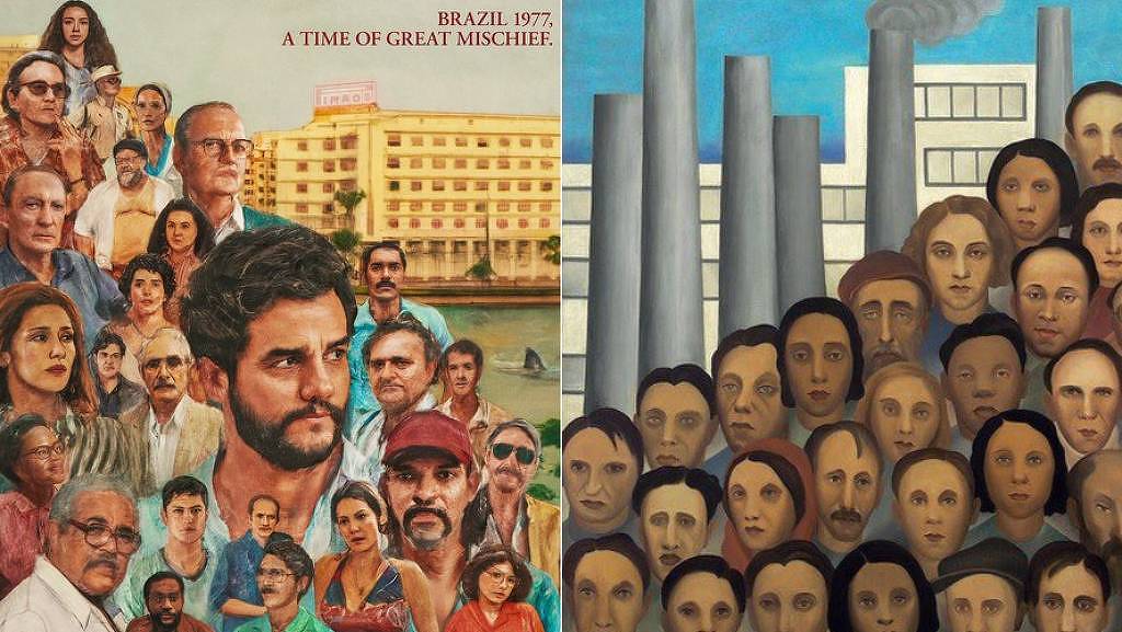 O Agente Secreto ganha novo pôster inspirado em Tarsila do Amaral por Divulgação 