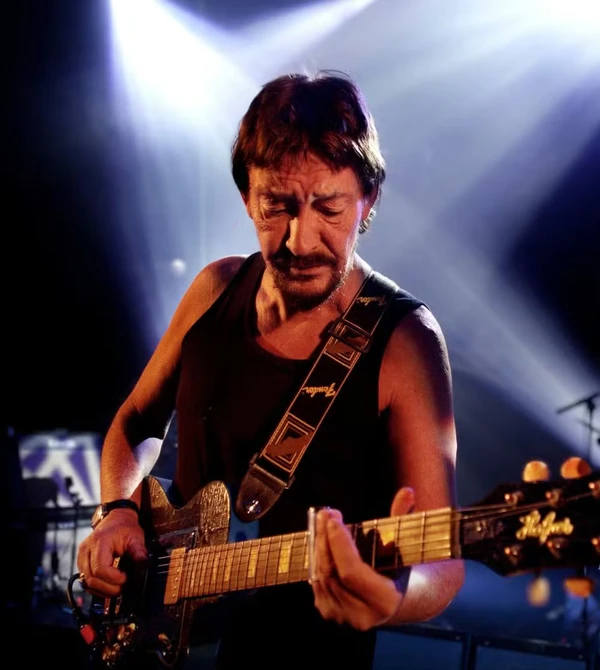 O cantor britânico Chris Rea por Reprodução/Getty Images 