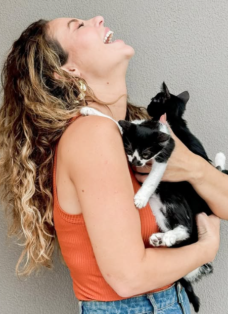 Paolla Oliveira, Diogo Nogueira e seus pets por Reprodução