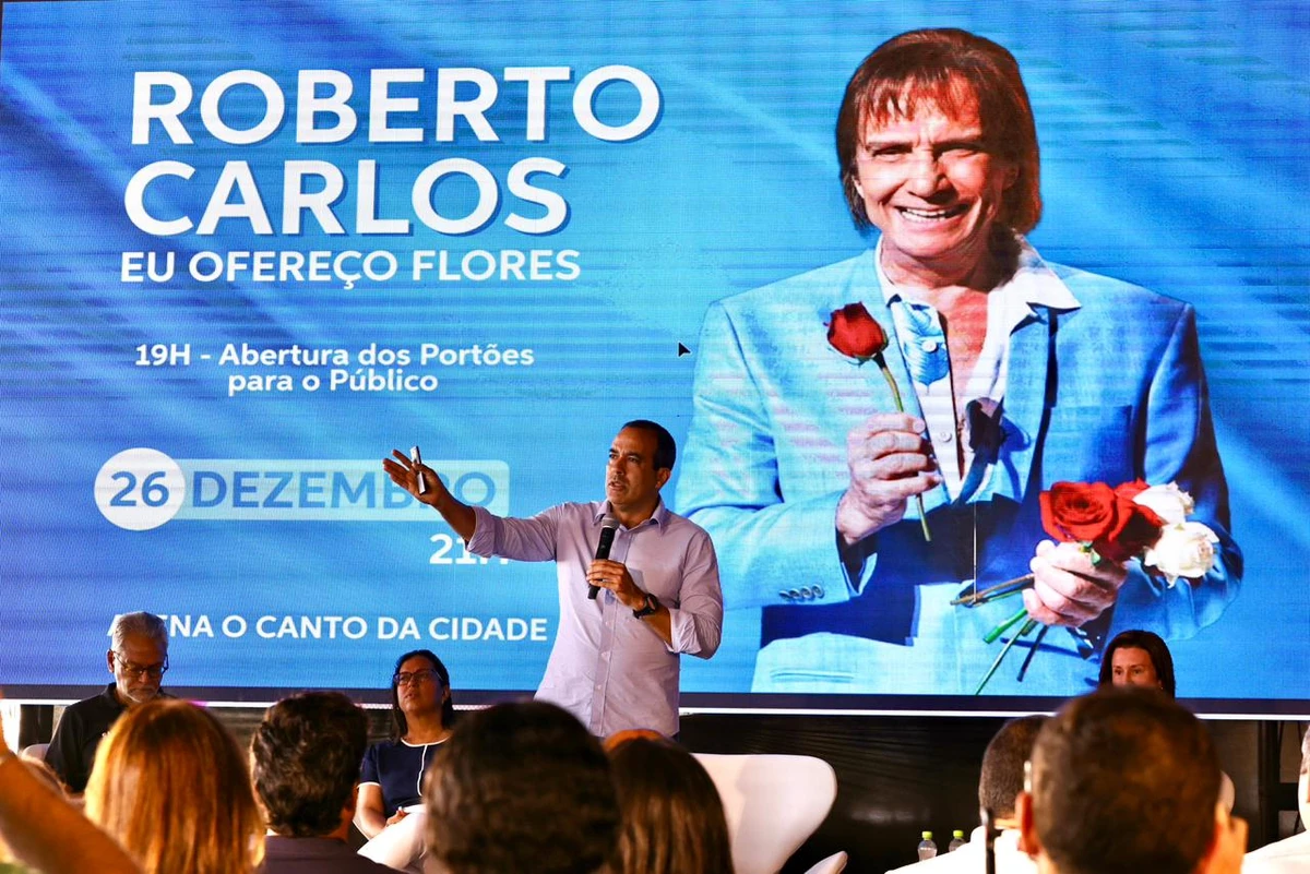 Prefeito Bruno Reis fez vistoria e anunciou serviços na Arena O Canto da Cidade por Bruno Concha/Divulgação