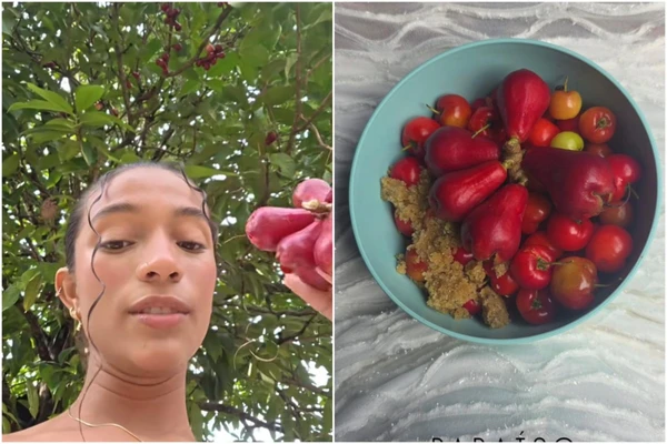 Rayssa Leal aproveita férias em chácara