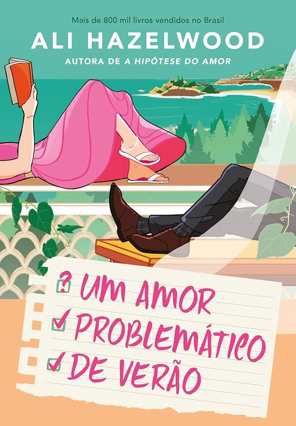 Um amor problemático de verão, de Ali Hazelwood (Arqueiro). Maya Killgore tem 23 anos e ainda está descobrindo o que quer da vida. Conor Harkness tem 38, e Maya não consegue parar de pensar nele. por Reprodução