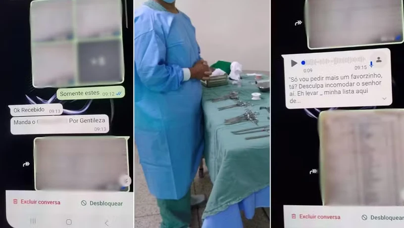 Imagem - Golpe do falso médico: mensagens suspeitas levaram paciente a denunciar técnico de enfermagem