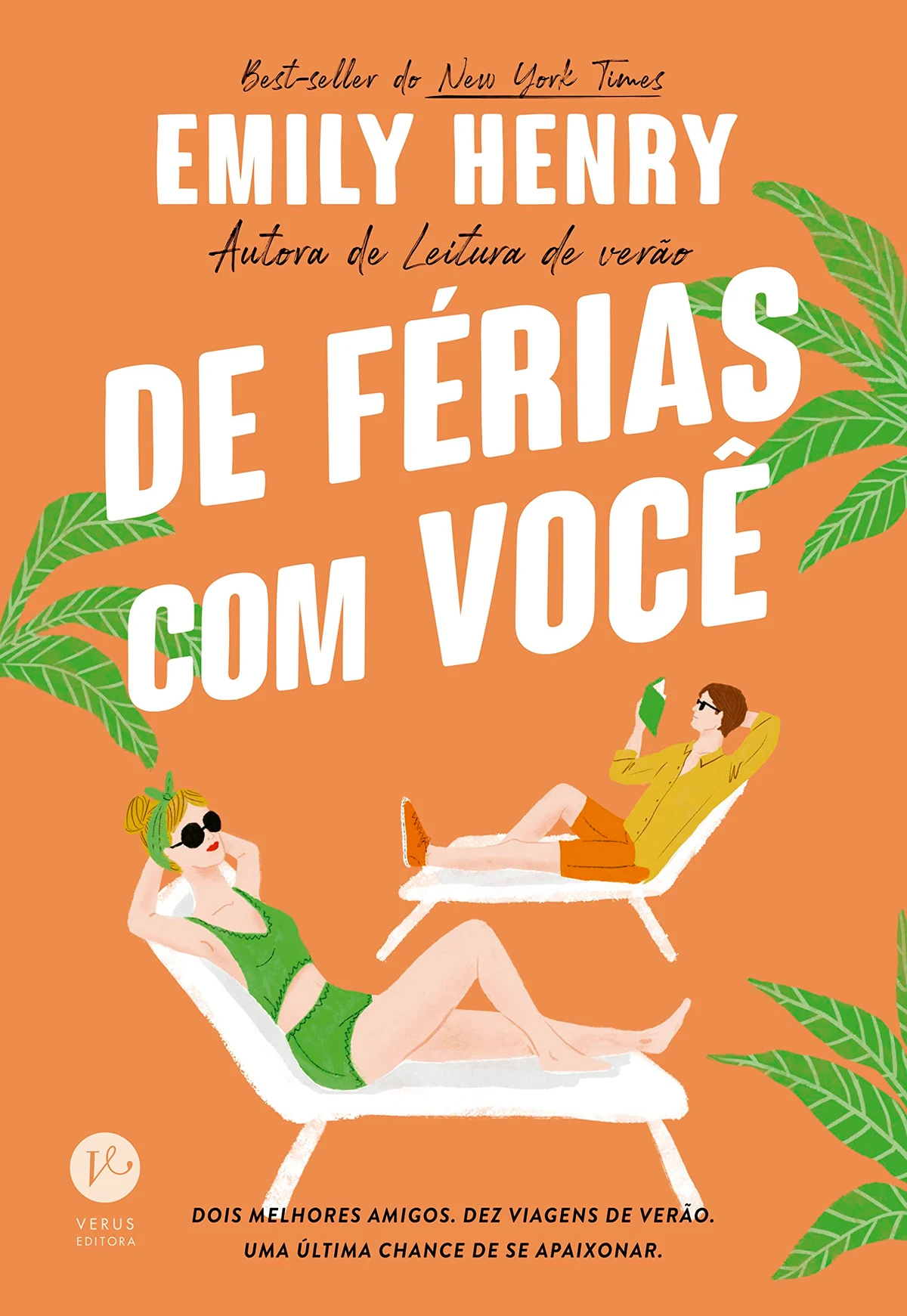 De férias com você, de Emily Henry (Verus) por Reprodução