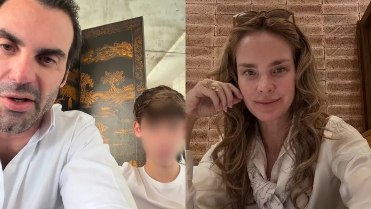 Filho de Leticia Birkheuer se manifesta após desabafo da mãe e aparece ao lado do pai por Reprodução/Redes Sociais 