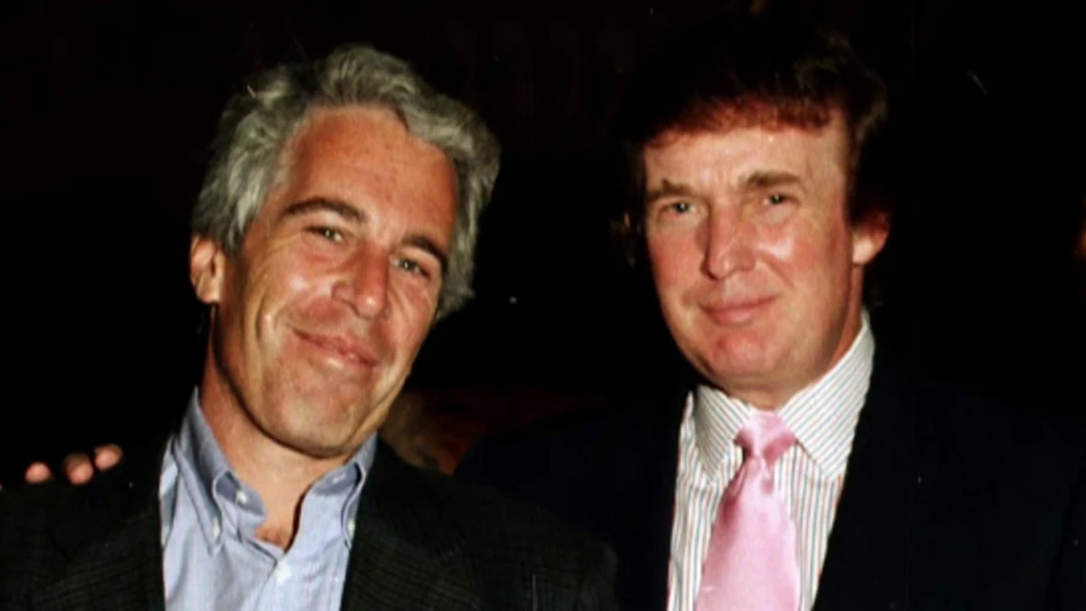 Jeffrey Esptein e Donald Trump