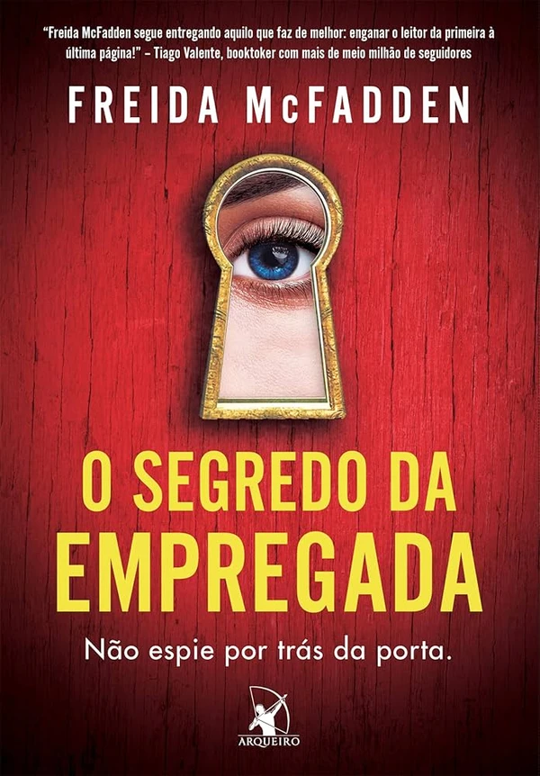 O segredo da empregada, de Freida McFadden (Arqueiro). Millie está de volta! A aguardada sequência de A empregada.Millie saiu da casa dos Winchesters e está mais uma vez procurando emprego. Agora o segredo que ela precisa proteger é mais sombrio ainda. por Reprodução