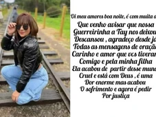 Imagem - Mãe de vítima arrastada na Marginal desabafa em velório: 'Acabou o sofrimento, agora é a luta'