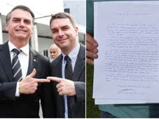 Imagem - Bolsonaro divulga carta antes de cirurgia e confirma Flávio candidato; leia íntegra