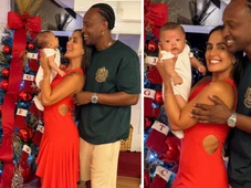 Imagem - Filho de Thiaguinho e Carol Peixinho, Bento encanta web em seu primeiro Natal: 'Cada dia mais lindo'