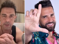 Imagem - Latino alfineta Zezé Di Camargo após gravar especial musical no SBT