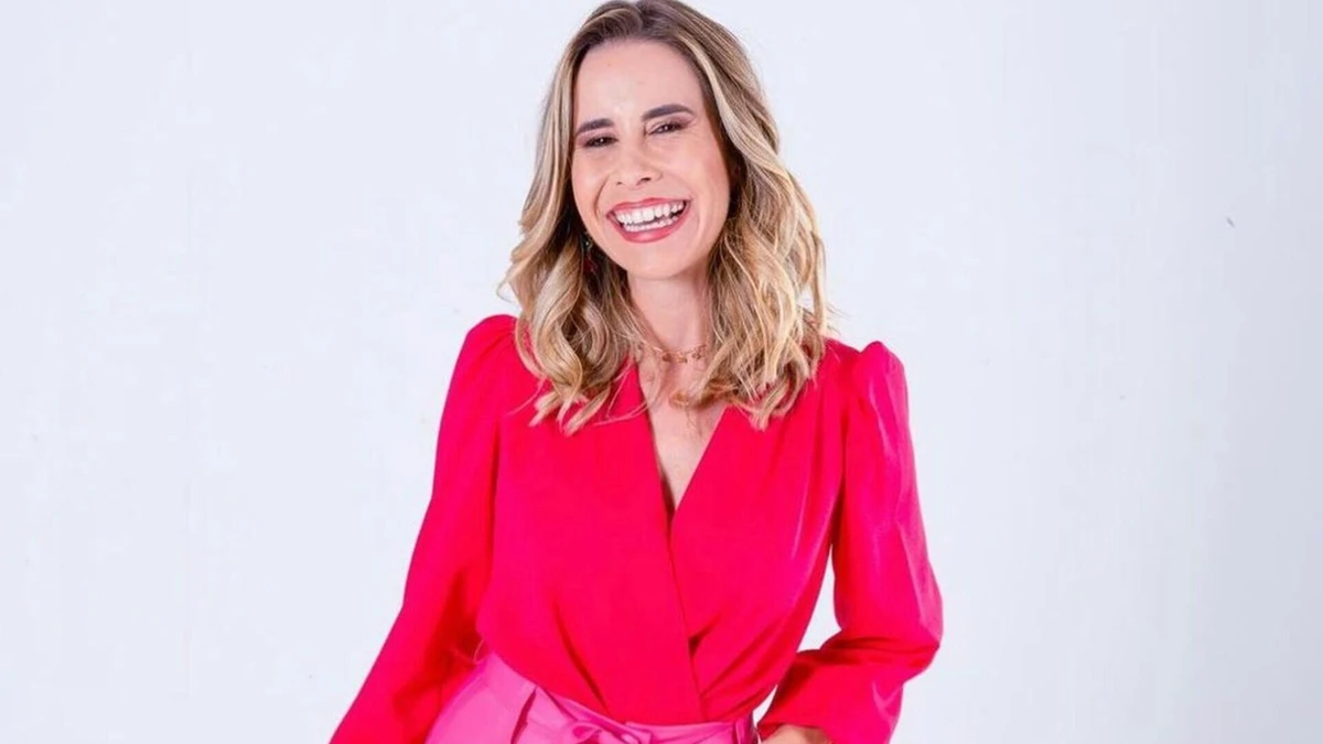 Apresentadora Pamela Domingues por Reprodução/Redes Sociais  