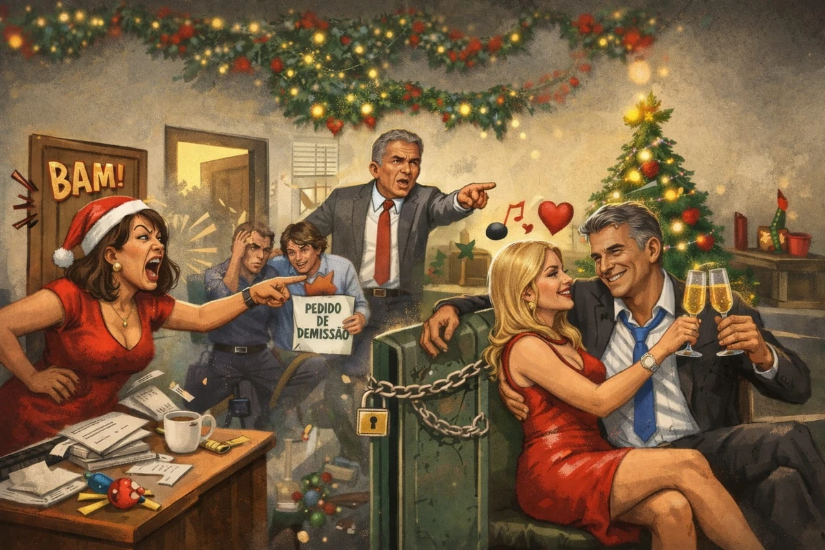 Clima natalino passou longe de uma secretaria estadual neste ano