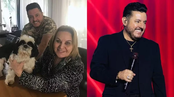 Dona Anita, mãe do cantor Bruno, da dupla com Marrone   por Reprodução/Redes Sociais  