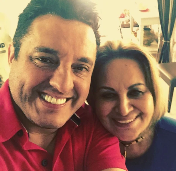 Dona Anita, mãe do cantor Bruno, da dupla com Marrone por Reprodução/Redes Sociais 