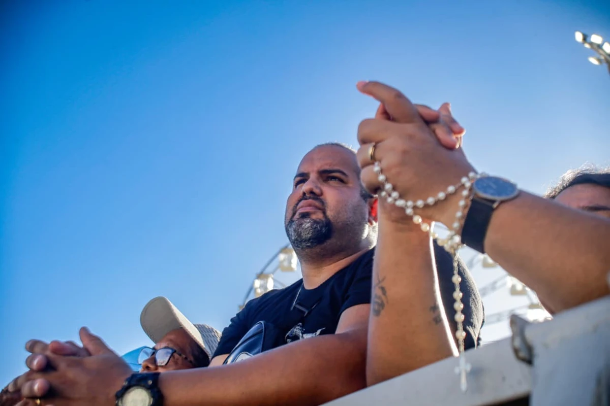 Show de Frei Gilson no Natal de Salvador 2025 por Arisson Marinho/CORREIO