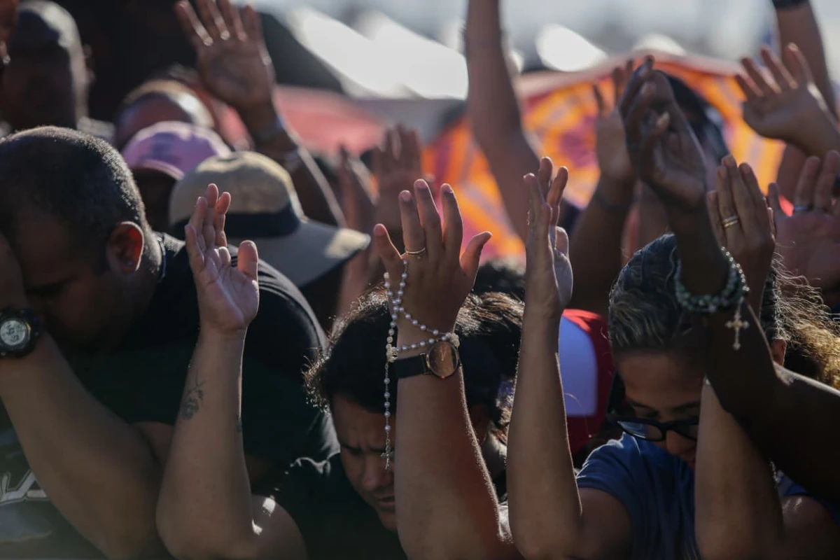 Show de Frei Gilson no Natal de Salvador 2025 por Arisson Marinho/CORREIO