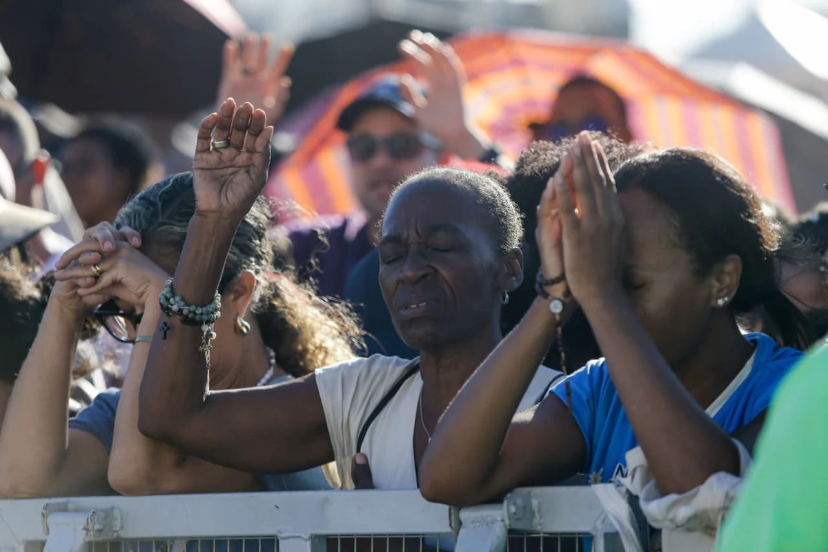 Show de Frei Gilson no Natal de Salvador 2025 por Arisson Marinho/CORREIO