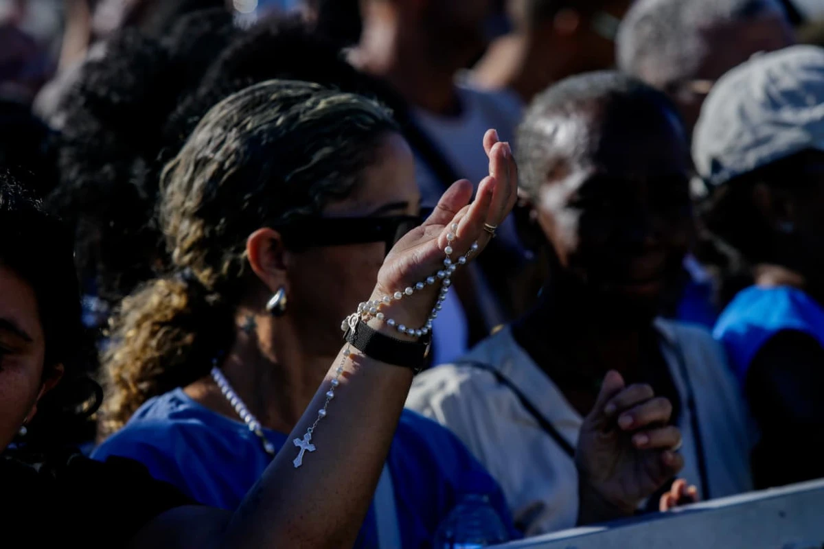 Show de Frei Gilson no Natal de Salvador 2025 por Arisson Marinho/CORREIO