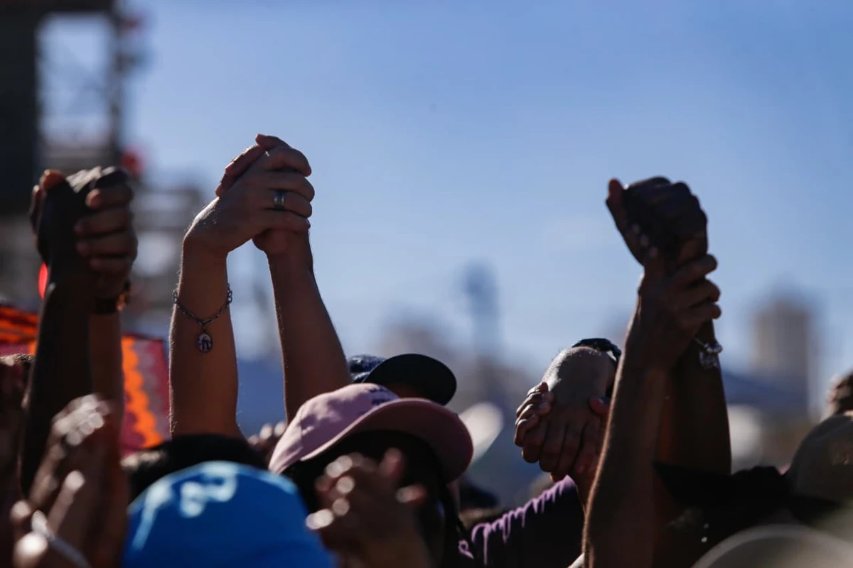 Show de Frei Gilson no Natal de Salvador 2025 por Arisson Marinho/CORREIO