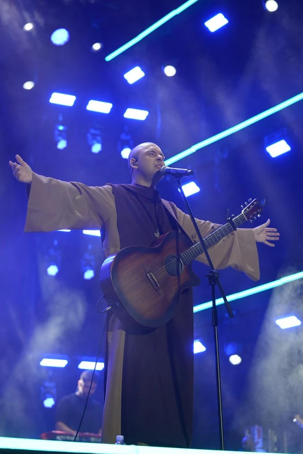 Show de Frei Gilson no Natal de Salvador 2025 por Betto Jr./Secom Prefeitura de Salvador