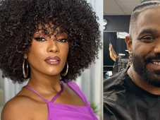 Imagem - Romance de Erika Januza e Arlindinho vira alvo de críticas, e atriz rebate: 'Maravilhoso comigo'