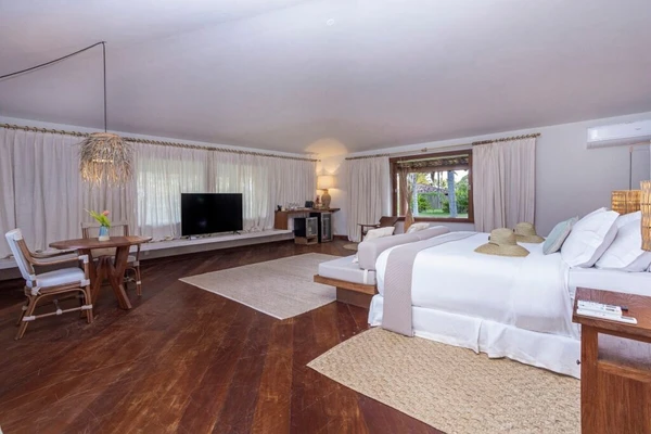 BANGALÔ TRANCOSO na Reserva Jacomã em Trancoso, na Bahia por Reprodução/Reserva Jacomã