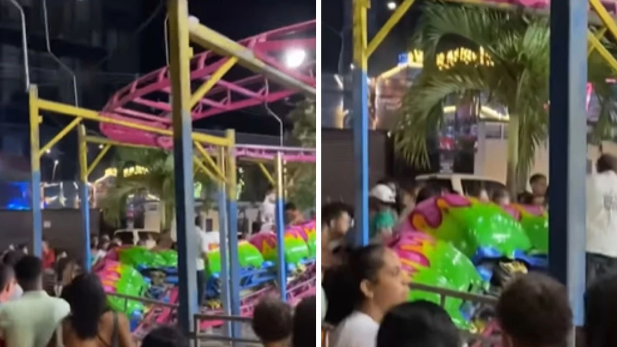 Brinquedo apresenta falha no interior da Bahia