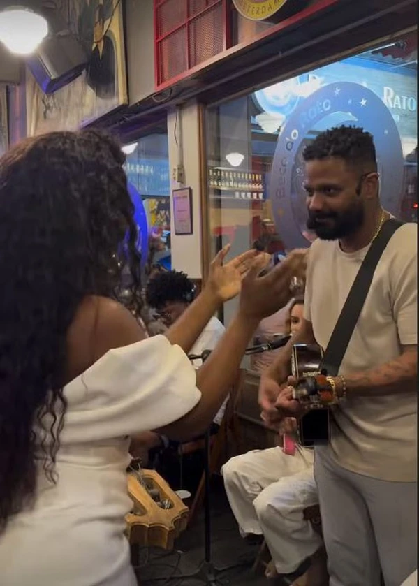 Erika Januza e Arlindinho por Reprodução/Instagram