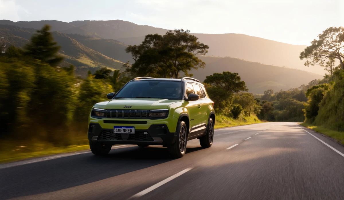 Menor que o Renegade, o Jeep Avenger estreia até março por Divulgação