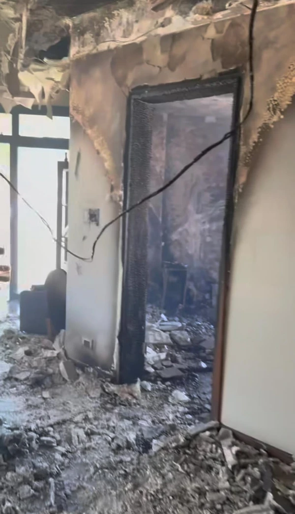 Lutador e influenciador Rafael Rey e esposa pulam do 2º andar de casa para escapar de incêndio por Reprodução/Redes Sociais 