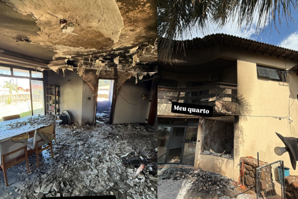 Lutador e influenciador Rafael Rey e esposa pulam do 2º andar de casa para escapar de incêndio por Reprodução/Redes Sociais 