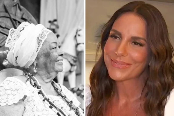 Mãe Carmem e Ivete Sangalo