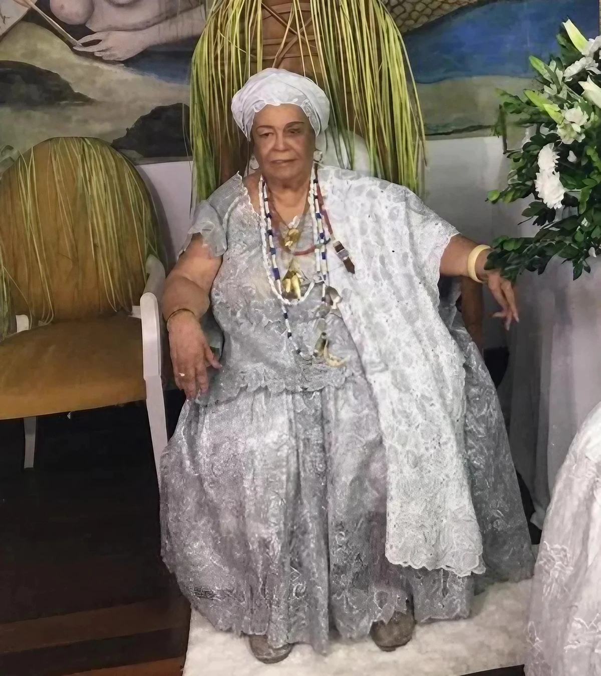 Mãe Carmen do Gantois por Reprodução/Alô Alô Bahia