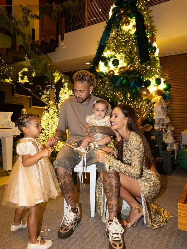 O Natal de Neymar por Reprodução/Instagram