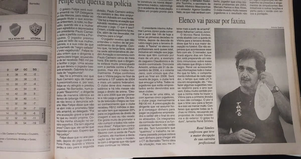 Relembre como foi a queda de Bahia e Vitória para a Série C em 2005 por Alan Pinheiro/CORREIO