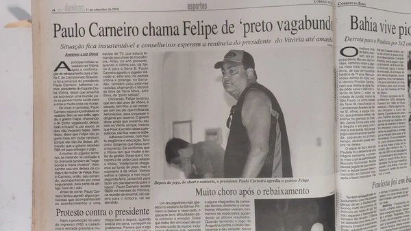 Relembre como foi a queda de Bahia e Vitória para a Série C em 2005 por Alan Pinheiro/CORREIO