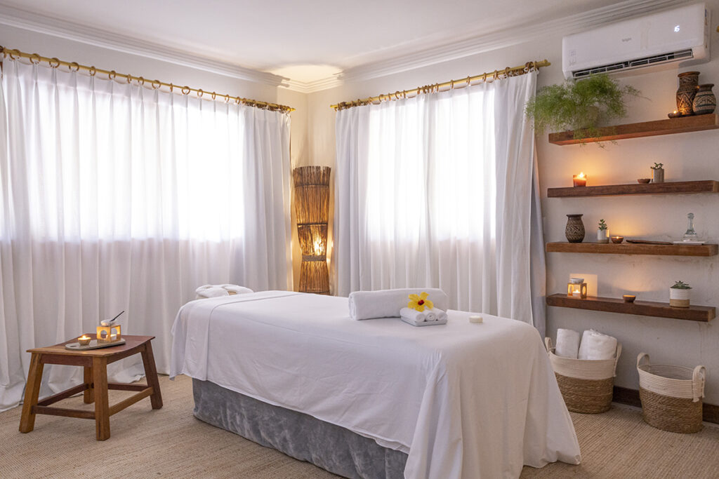 Reserva Jacomã em Trancoso, na Bahia, oferece massagens e terapias  por Reprodução/Reserva Jacomã 