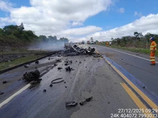 Imagem - Família do Espírito Santo está entre os 10 mortos em acidente em rodovia da Bahia