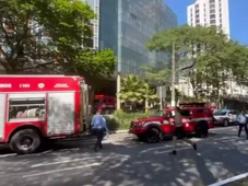 Imagem - Incêndio atinge unidade do Einstein e pacientes são retirados do hospital